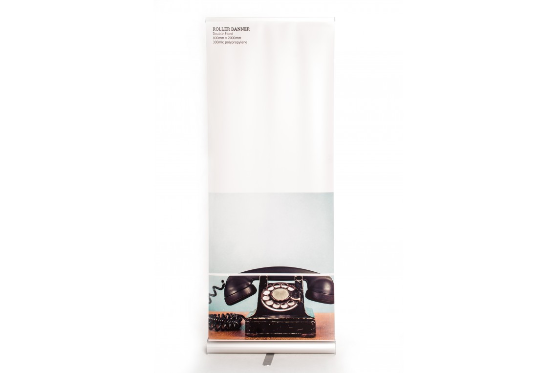 Standard Single Sided Roller Banner (850mm x 2000mm)